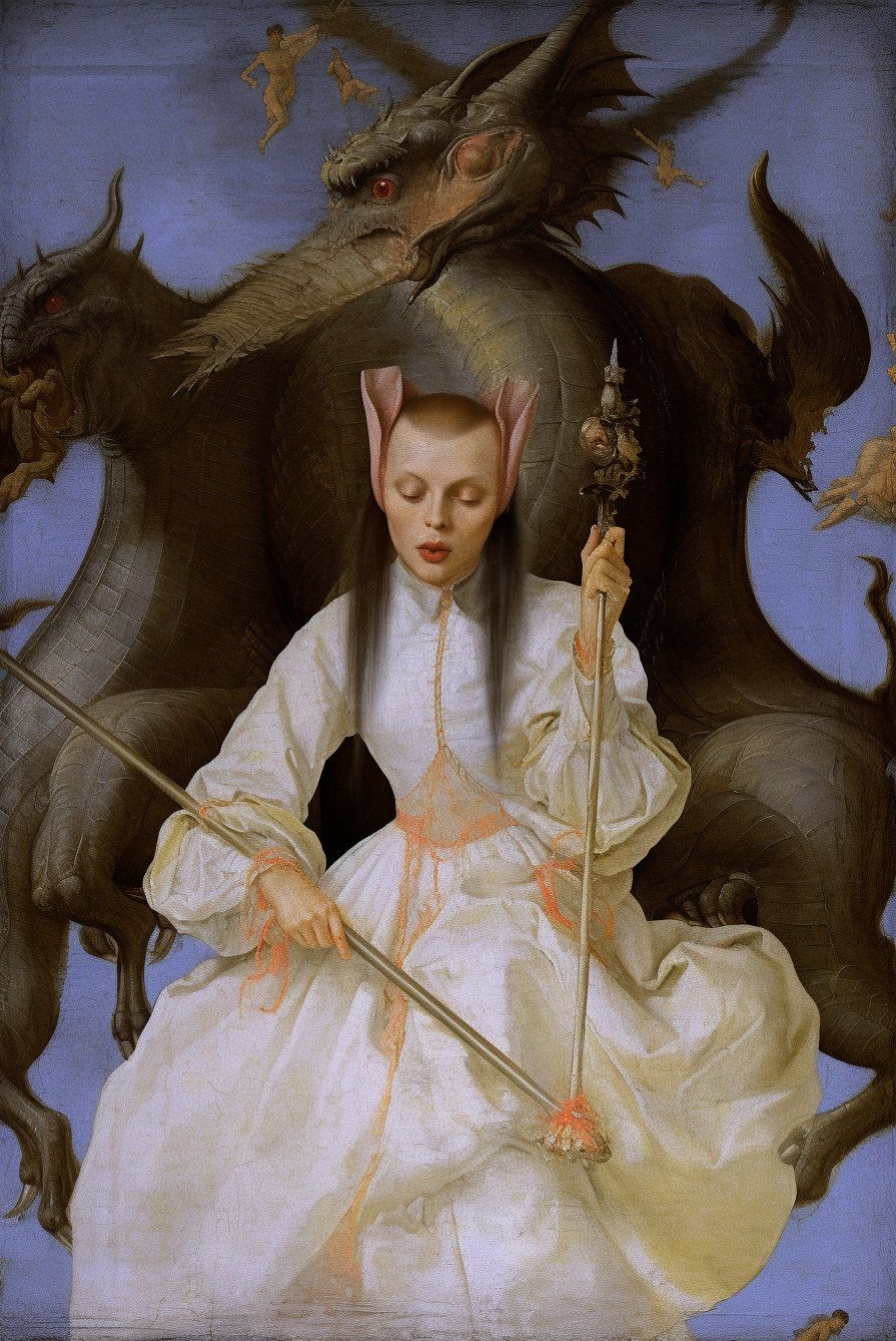 Лейла Карипова AI Art